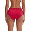 INSPIRE CHIC Women's Lace Mid Waisted Soft Breathable Briefs Underwear - 2 of 4