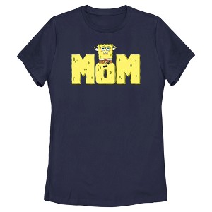 Women's SpongeBob SquarePants Sponge Mom  T-Shirt -  - - 1 of 4