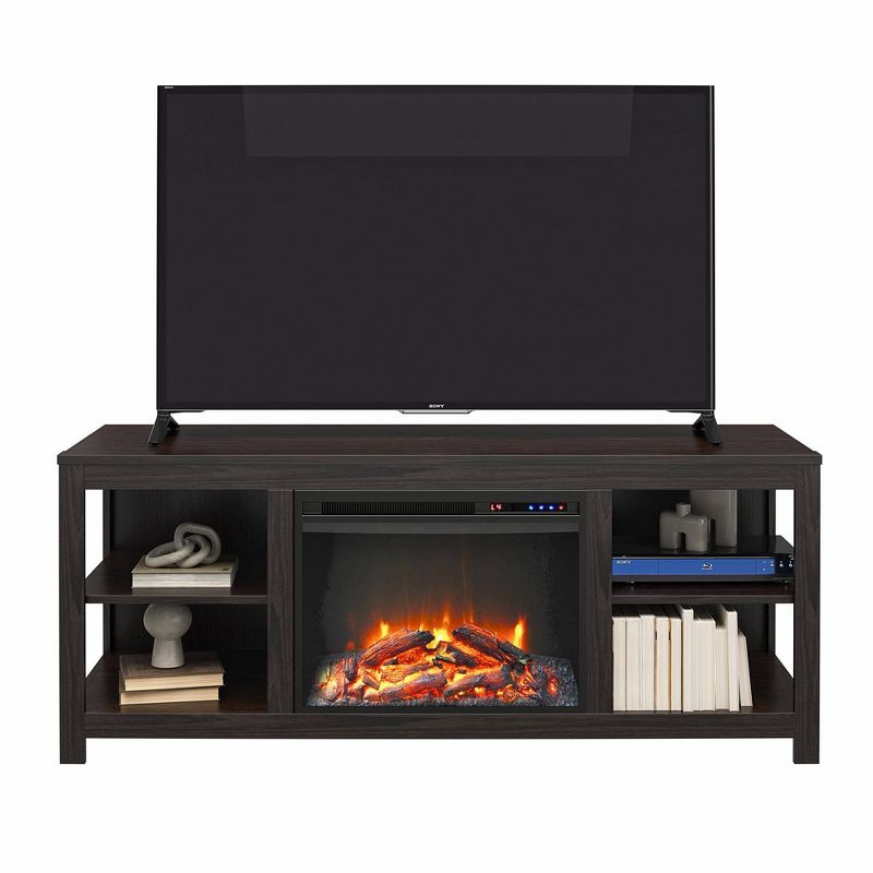Ember Isle Electric Fireplace TV Console For TVs Up To 74" - Room & Joy, 5 of 12
