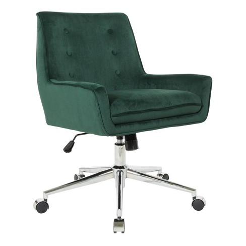 Emerald green best sale office chair