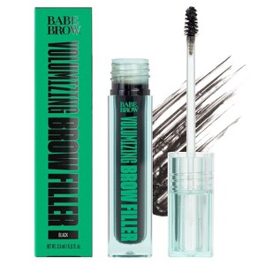 Babe Original Babe Brow Volumizing Brow Filler - Black (0.11 oz) Brow Gel with Biotin for Fullness - 1 of 4
