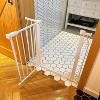 BalanceFrom Easy Walk-Thru Safety Gate for Doorways and Stairways 30-Inch Tall, Fits 29.1 - 33.8 Inch, White - 4 of 4