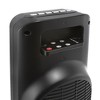 Comfort Zone CZ523RBK Portable 23 Inch Tall Widespread Adjustable Oscillating Digital Tower Personal Space Heater with Remote Control, Black - 3 of 4