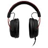 HyperX Cloud II Gaming Headset for PC/PlayStation 4/Xbox One/Series X|S/Nintendo Switch - Red - image 2 of 4
