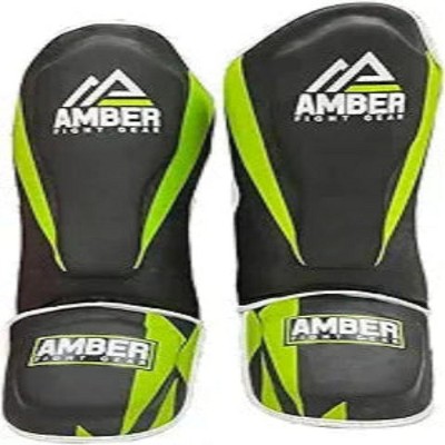 Amber Fight Gear Pro Shin Guards – Lightweight, Durable & Adjustable for Muay Thai, MMA, Kickboxing & Combat Sports.