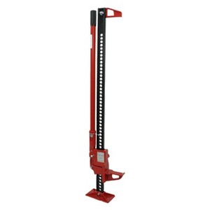 High Lift Farm Jack - Ratcheting Utility Jack with 3 Ton (6,600 Lb) Capacity, Car Jack Adjustable Range 6" to 55" for Cars, Trucks, ATVs, and SUVs - 1 of 3