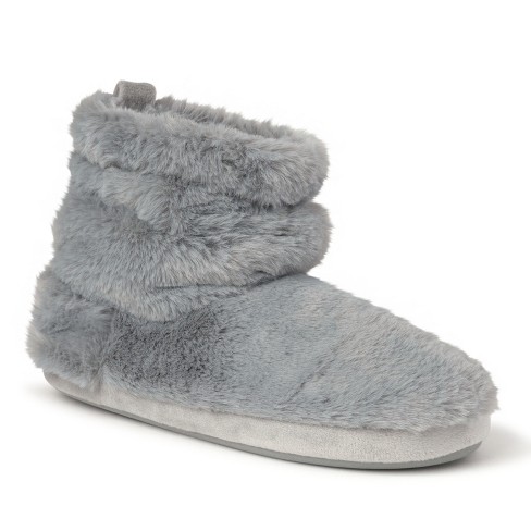 grey boot slippers womens