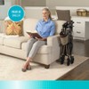 Signature Life Elite Travel Rollator, Lightweight 4-Wheel Folding Walker with Seat - 2 of 4
