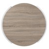 Sleek Oval Coffee Table with High Gloss Finish for Living Room or Lounge - 2 of 4