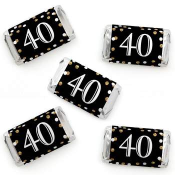 40 Happy Birthday Stickers, 2 Inch Big Round Glossy Labels, Great for  Birthday Party, Gift Box, Gift Bag, Party Favors Décor, Tags, Games and  Supplies