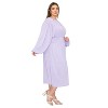 L I V D Women's Audrey Ruched Midi Dress - 2 of 3