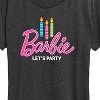 Women's - Barbie - Let's Party Short Sleeve Graphic T-Shirt - 2 of 4
