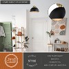 VAXCEL Devon 12.75-in W LED Compatible Mid-Century Modern Semi Flush Mount Ceiling Light - 2 of 4