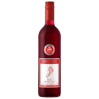 Barefoot Cellars Red Moscato Red Wine - 750ml Bottle