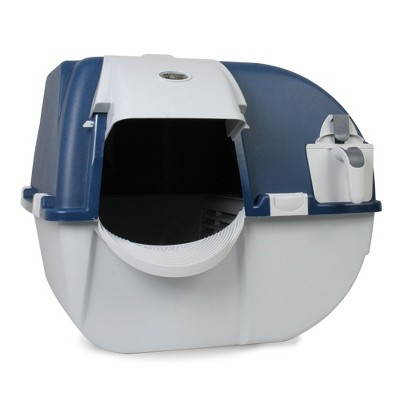 Omega Paw Roll N Clean Complete Self Cleaning Litter Box With