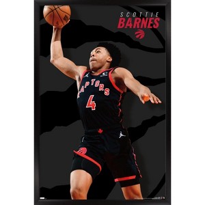 Trends International NBA Toronto Raptors - Scottie Barnes 22 Framed Wall Poster Prints - 1 of 4