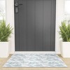 Evanjelina & Co Toile De Jouy Duck Egg Blue 36" x 24" Welcome Mat - Society6 - 2 of 3