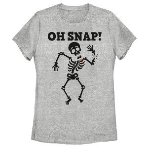Women's Lost Gods Halloween Oh Snap T-Shirt - 1 of 4