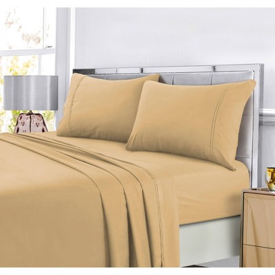 Cashmere Twin XL Solid Deep Pocket Microfiber Sheet Set