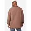 KingSize Men's Big & Tall Contrasting Collar Jacket - 3 of 4