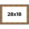 PosterPalooza | Museum Gold Picture Frame - UV Acrylic, Backing Board, Hanging Hardware Included - 2 of 4