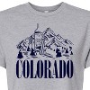 Women's - Peanuts - Colorado Charlie Brown Cropped Graphic T-Shirt - 2 of 4