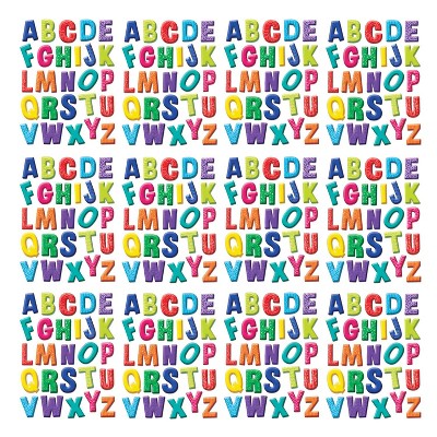 Eureka® Color My World Alphabet Window Clings, 12 Sheets : Target