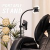 Massage Chair Recliner with Zero Gravity and Full Body Air Pressure with Footrest, Bluetooth Audio, and Ambient Lighting - 2 of 4