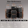 KTMBDW 4-Piece Set (14", 20", 24", 28"), Hardshell Suitcases With Wheels, With Scratch-Resistant Surface, Four Multi-directional Wheels - 2 of 4