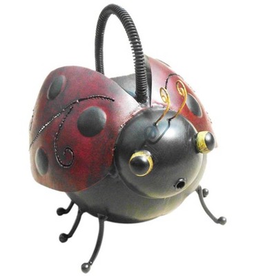 D-Art Collection Iron Ladybug Watering Can