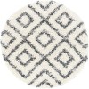 Unique Loom    Hygge Shag Diamond Area Rug - 2 of 4
