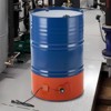 VEVOR Metal Drum Heater,1200 Watt 10 inch Width,Pail Heating Band for 55 Gallon Barrel, 86-302℉ Adjustable Thermostat,Silicone, FCC Listed Orange&Blue - 2 of 4