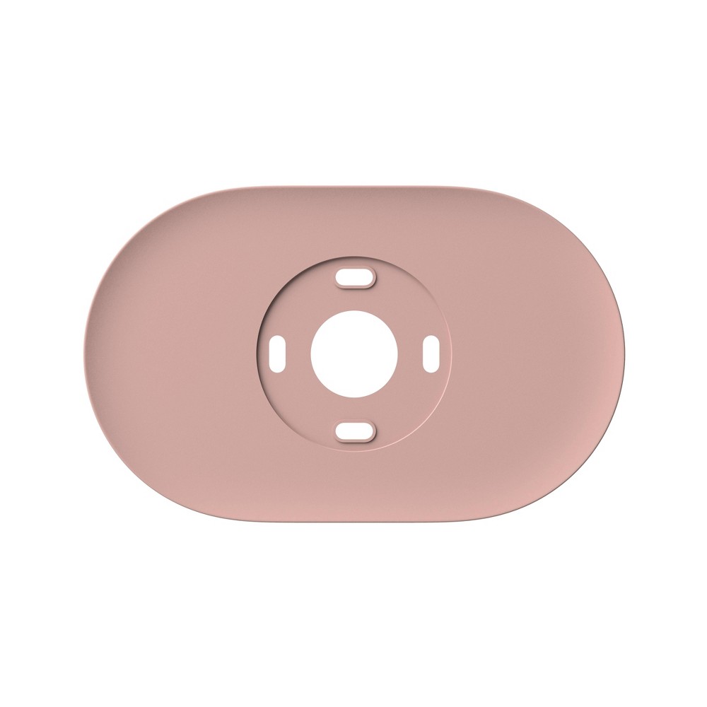 Photos - Thermostat Google Nest  Trim Kit Shell: Blush Plastic, Compatible with  Assistant, Pink 