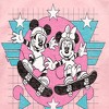 Girls' - Disney - Mickey & Friends Shirt Tail Raglan Graphic T-shirt - 2 of 4