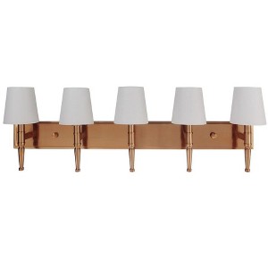 Craftmade Lighting Ella 5 - Light Vanity in  Satin Brass - 1 of 1