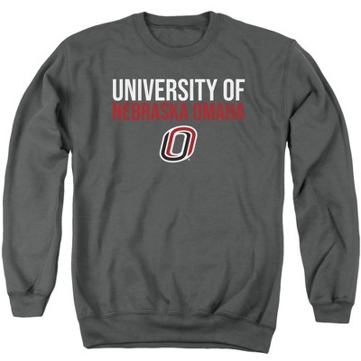 University of Nebraska at Omaha Official Stacked Adult Crewneck Sweatshirt