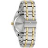 Bulova Men's Quartz Dress Classic Watch Surveyor, Two-Tone Stainless Steel Bracelet, Blue Dial, 3 Hand, Day / Date - 3 of 4