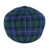 Epoch Hats Company Men's Tartan Plaid Wool Newsboy Cap - image 4 of 4