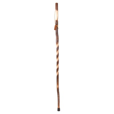 Brazos Walking Sticks Twisted Hickory Handcrafted Wood Walking Stick - ''41''