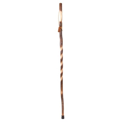 Brazos Rustic Wood Walking Cane, Hardwood, Knob Root Style Handle