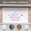 Big Dot of Happiness Beautiful Butterfly - Peel and Stick Floral Birthday Party Decoration - Wall Decals Backdrop - 2 of 4