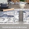 coucheta Washable Area Rug for Living Room, Non-Slip Vintage Ultra Thin High Traffic Soft Low Pile Distressed Floor Carpet, for Bedroom, Dining Room - 3 of 4