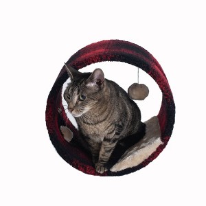 Armarkat Hideaway Cat Tunnel - Red - 1 of 4