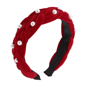 Unique Bargains Women's Fashion Weave Headbands 1 Pc - 1 of 4