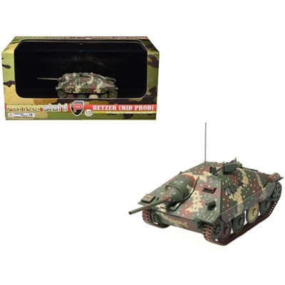 Hetzer (Mid Prod) Tank Destroyer "#223, H.Pz.Jg.Abt 741, Western Front" (1944) German Army 1/72 Die Cast Model by Panzerstahl