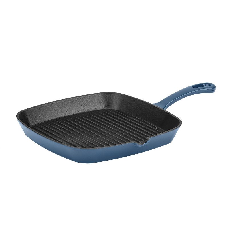 Cuisinart Chef&#39;s Classic 9.25&#34; Enameled Cast Iron Square Grill Pan CI30-23BG - Blue, 1 of 5