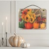 Courtside Market Autumn Still Life 12x16 Hanging Artboard with Twine - 2 of 2