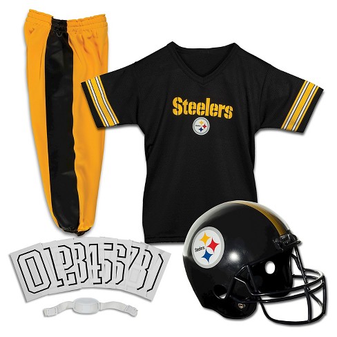 Franklin Sports Nfl Pittsburgh Steelers Deluxe Uniform Set : Target