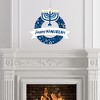 Big Dot of Happiness Hanukkah Menorah - Outdoor Chanukah Holiday Party Decor - Front Door Wreath - 3 of 4