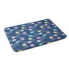 Deny Designs Marufemia Colorful Pastel Tennis Balls Blue Memory Foam Bath Mat - 2 of 4